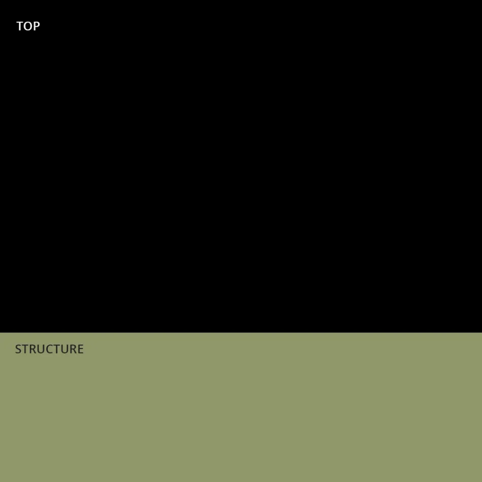 Mesa de exterior moderna en Hpl y polietileno mate Made in Italy - Forlina viadurini