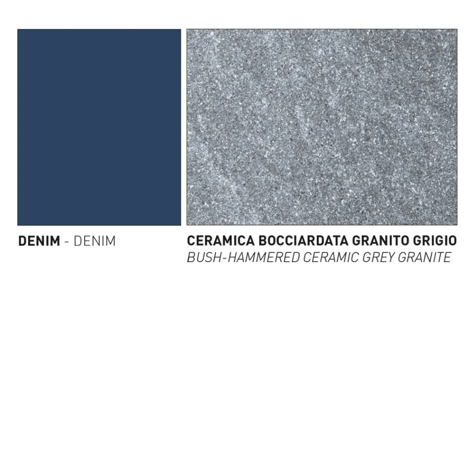 Mesa de exterior Hpl Top o Cerámica Made in Italy - Plinto by Varaschin viadurini