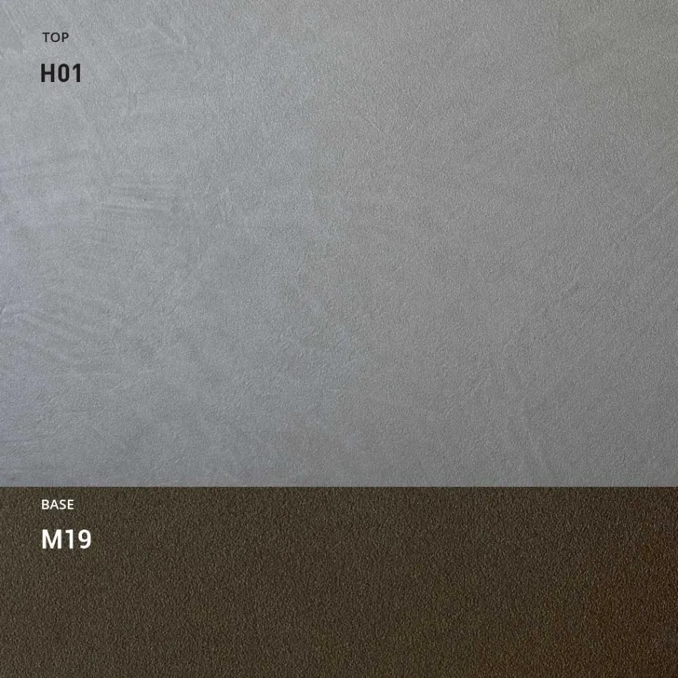 Mesa de jardín HPL con estructura de aluminio Made in Italy - Carl viadurini