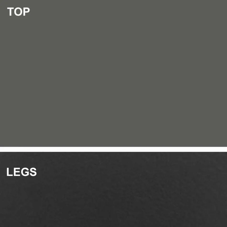 Mesa de comedor Barrel en acero Fenix y lujo Made in Italy - Settimmio viadurini