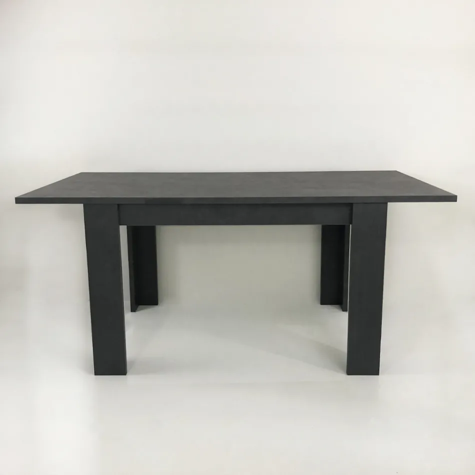 Mesa de Comedor Extensible a 170 cm Diseño en Madera Sostenible - Perro viadurini