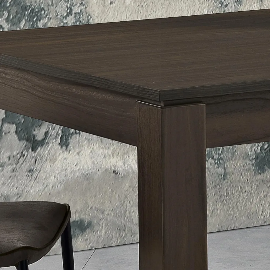 Mesa de Comedor Extensible a 200 cm en Melamina Made in Italy - Denis viadurini