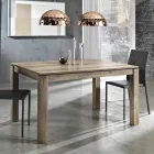Mesa de Comedor Extensible a 200 cm en Melamina Made in Italy - Denis viadurini