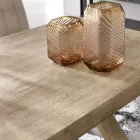 Mesa de Comedor Extensible a 260 cm Efecto Madera Made in Italy - Lenova viadurini