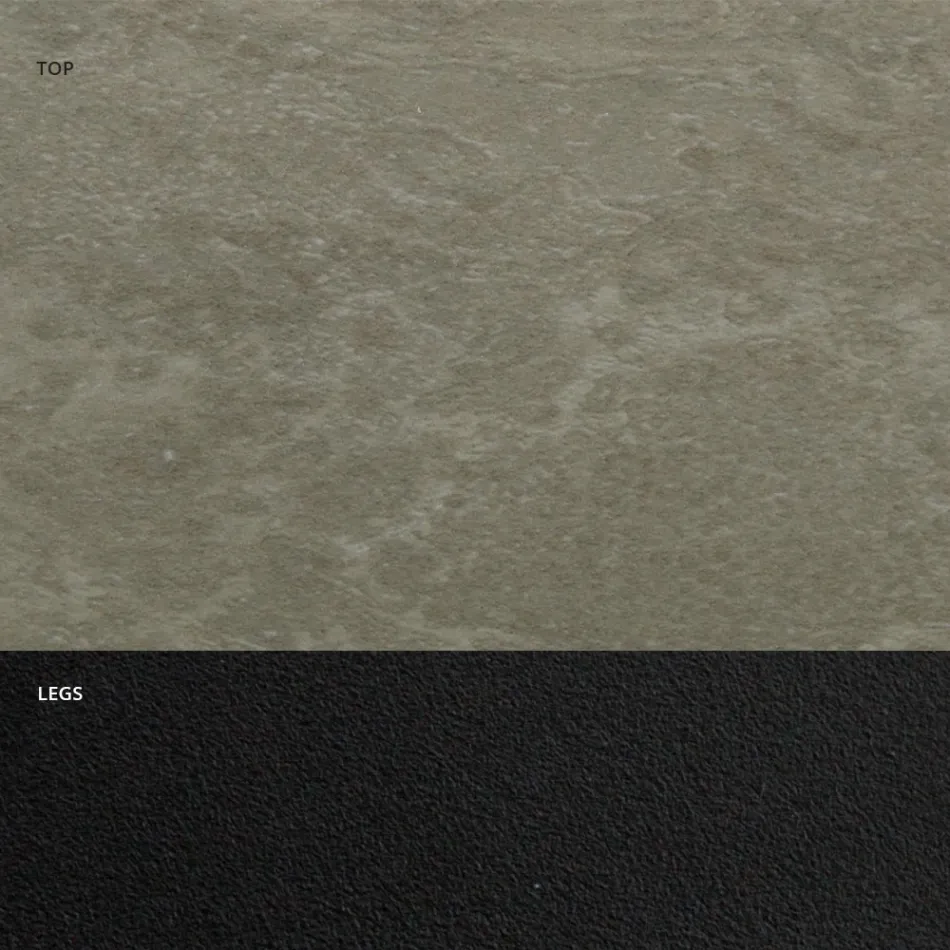 Mesa de Comedor Extensible hasta 325 cm en Laminado Made in Italy - Años Setenta viadurini