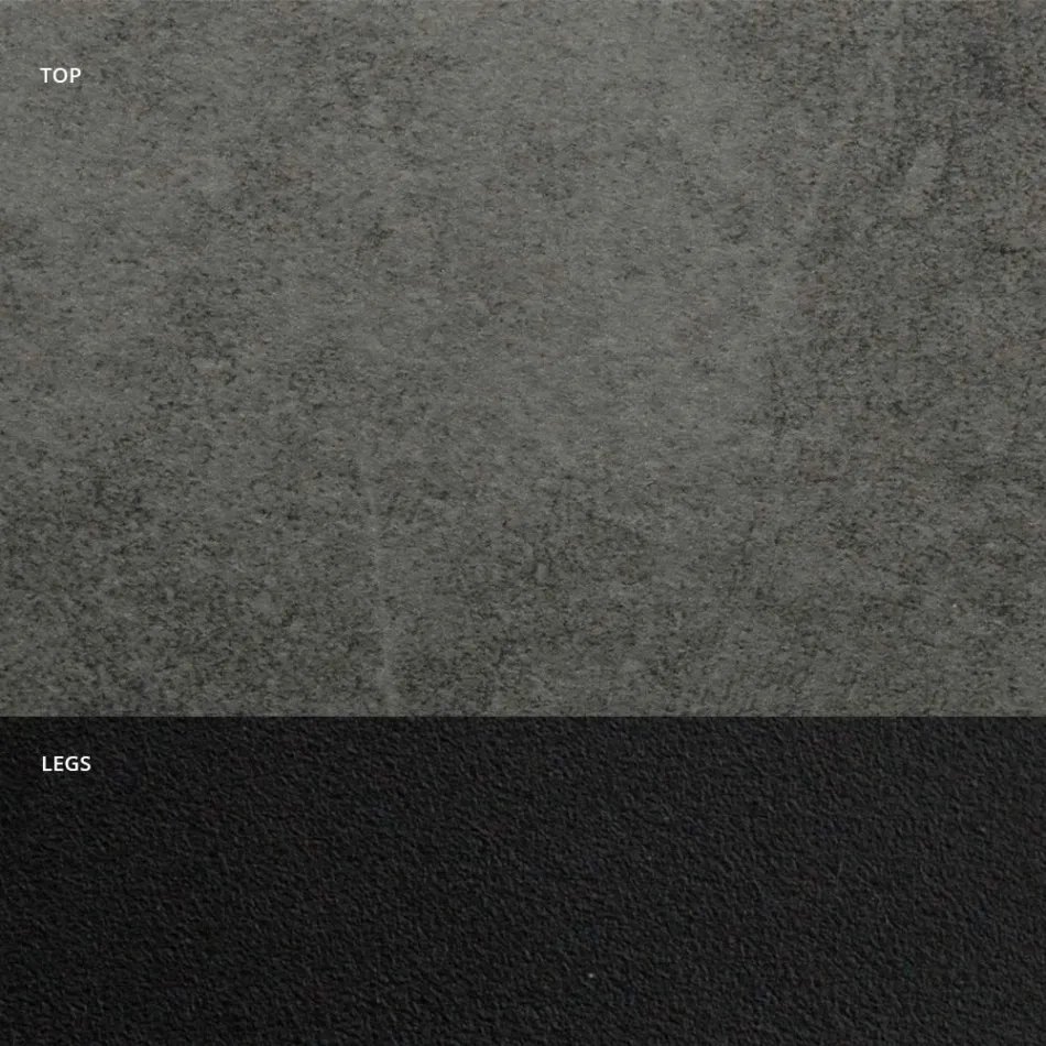 Mesa de Comedor Extensible hasta 325 cm en Laminado Made in Italy - Años Setenta viadurini