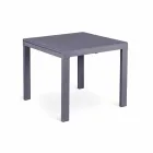mesa de comedor extensible con tapa de cristal Teo viadurini