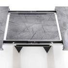Mesa de comedor extensible hasta 220 cm con tapa de melamina - Amiro viadurini