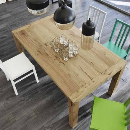 Mesa extensible de roble Ciro de hasta 240 cm viadurini