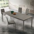 Mesa de comedor extensible hasta 240 cm en Fenix Made in Italy - Fantástica