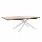 Mesa de comedor extensible hasta 240 cm en madera Made in Italy - Xino viadurini