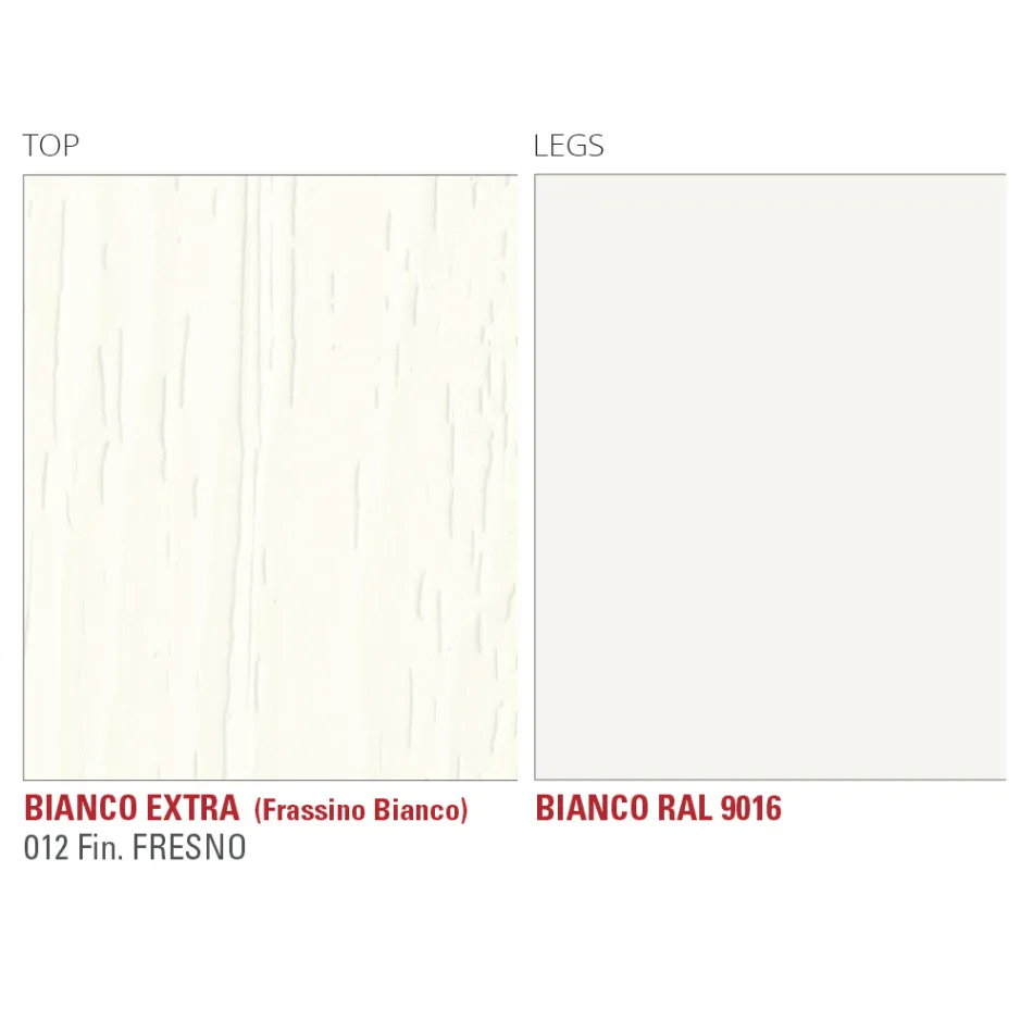 Mesa de comedor extensible hasta 252 cm en HPL Made in Italy - Efisto viadurini