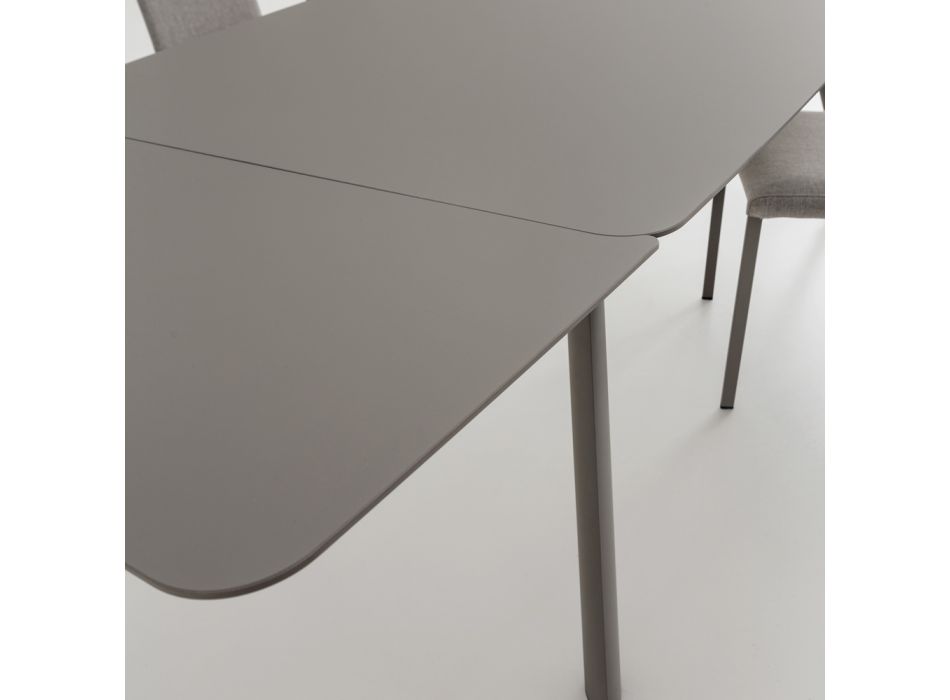 Mesa de Comedor Extensible hasta 280 cm en Fenix Made in Italy - Lingotto viadurini