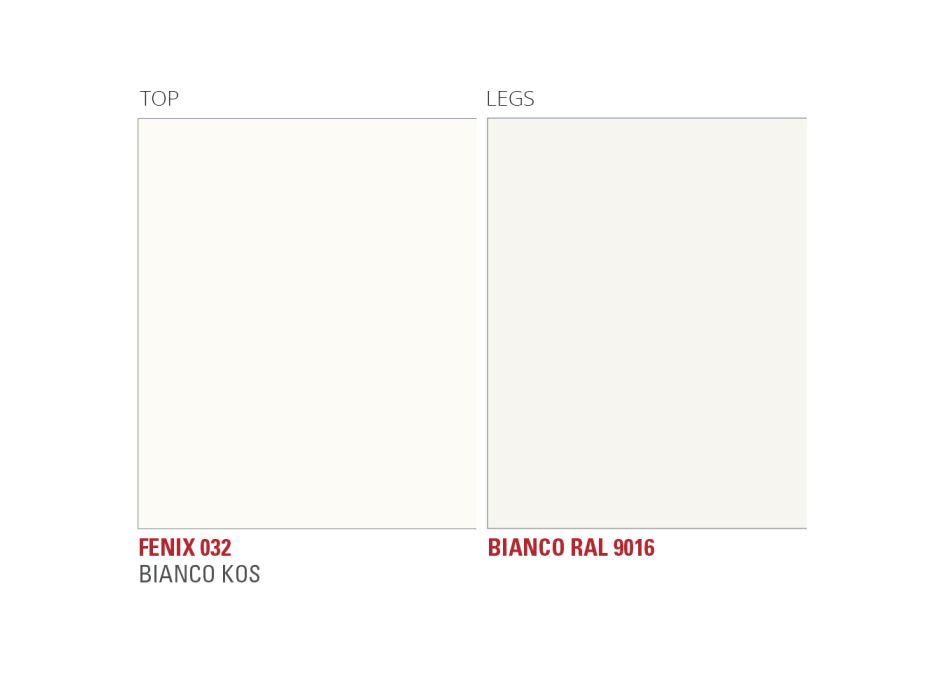 Mesa de comedor extensible hasta 280 cm en Fenix Made in Italy - Eolo viadurini