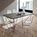 Mesa de comedor extensible hasta 280 cm en Fenix Made in Italy - Eolo
