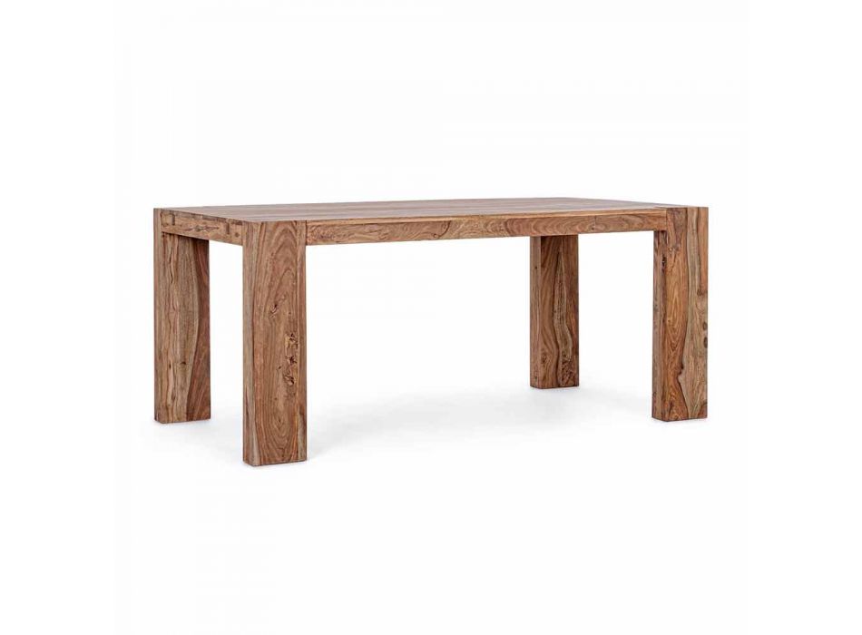 Homemotion Wood - Mesa de comedor extensible Bruce hasta 295 cm viadurini