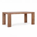 Mesa de comedor de madera Homemotion extensible hasta 265 cm - Bruce
