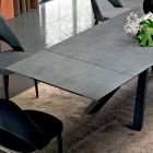 Mesa de comedor extensible hasta 300 cm en laminado Made in Italy - Settimmio viadurini