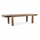 Homemotion - Mesa de comedor extensible Wonder Wood de hasta 300 cm viadurini