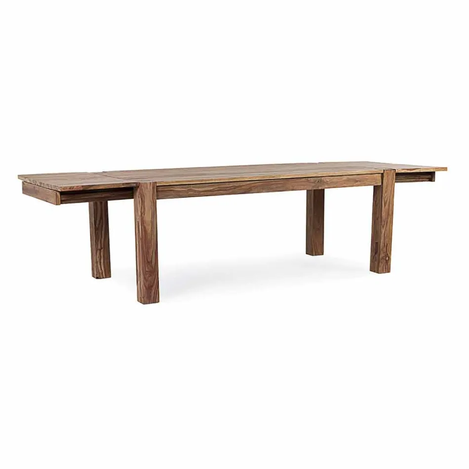 Homemotion - Mesa de comedor extensible Wonder Wood de hasta 300 cm viadurini
