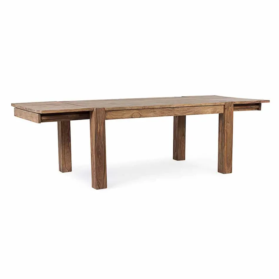 Homemotion - Mesa de comedor extensible Wonder Wood de hasta 300 cm viadurini