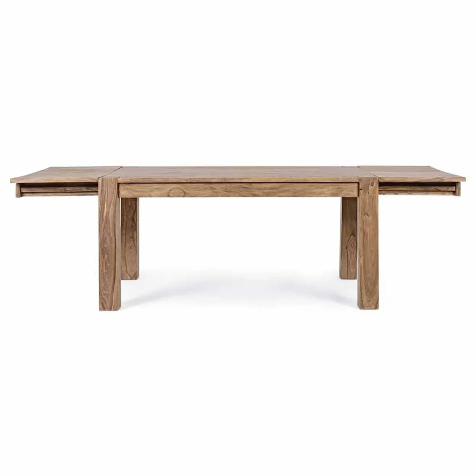 Homemotion - Mesa de comedor extensible Wonder Wood de hasta 300 cm viadurini