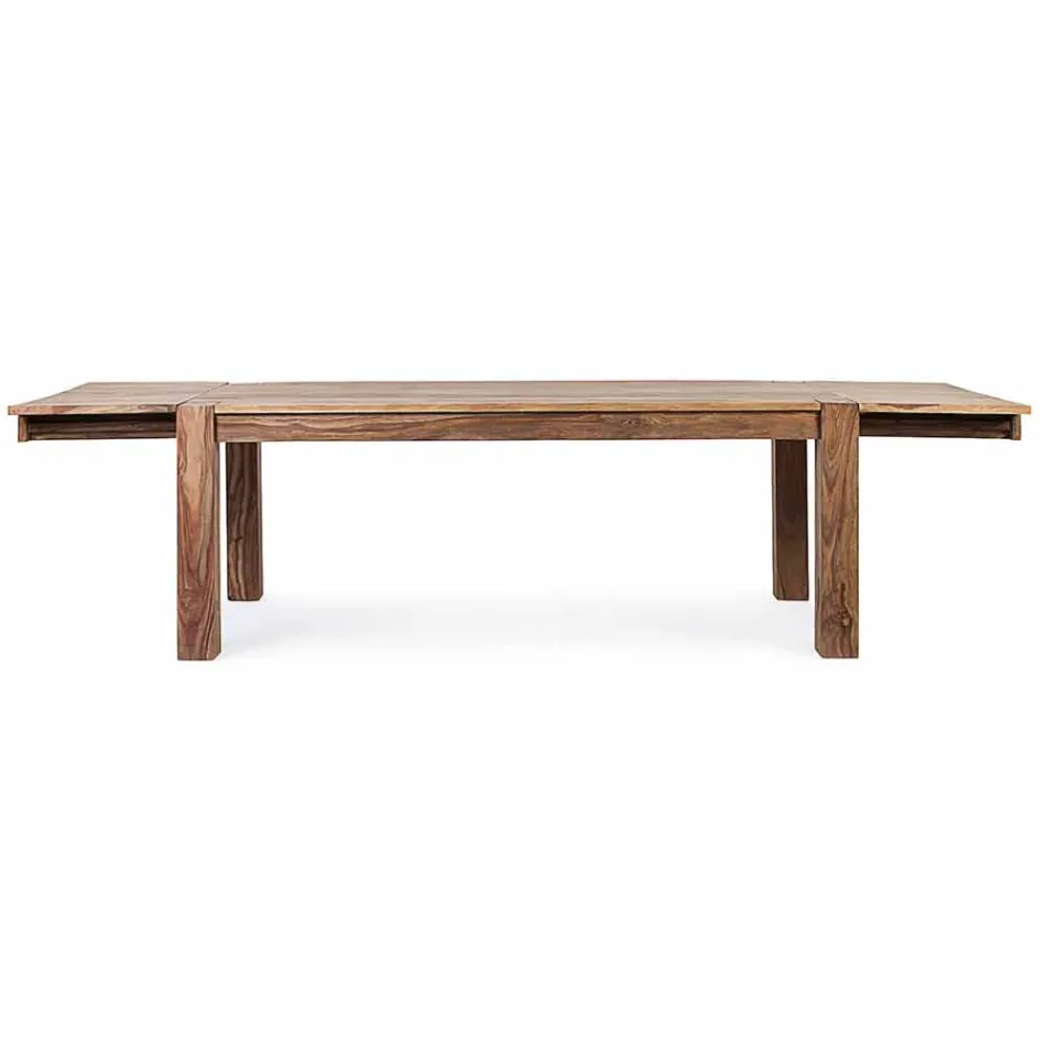 Homemotion - Mesa de comedor extensible Wonder Wood de hasta 300 cm viadurini