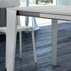 Mesa de Comedor Extensible hasta 310 cm en Melamina Made in Italy - Años Setenta viadurini