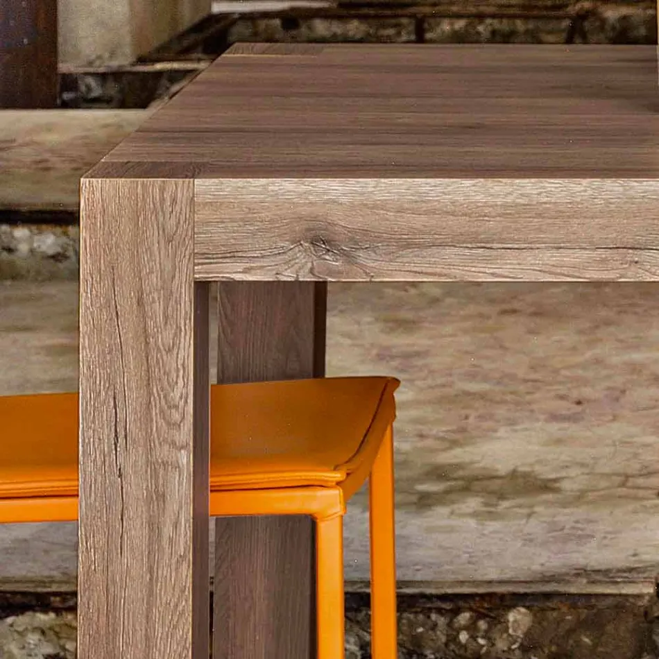 mesa de comedor extensible hasta 320 cm diseño moderno Oky viadurini