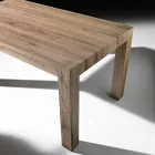 mesa de comedor extensible hasta 320 cm diseño moderno Oky viadurini