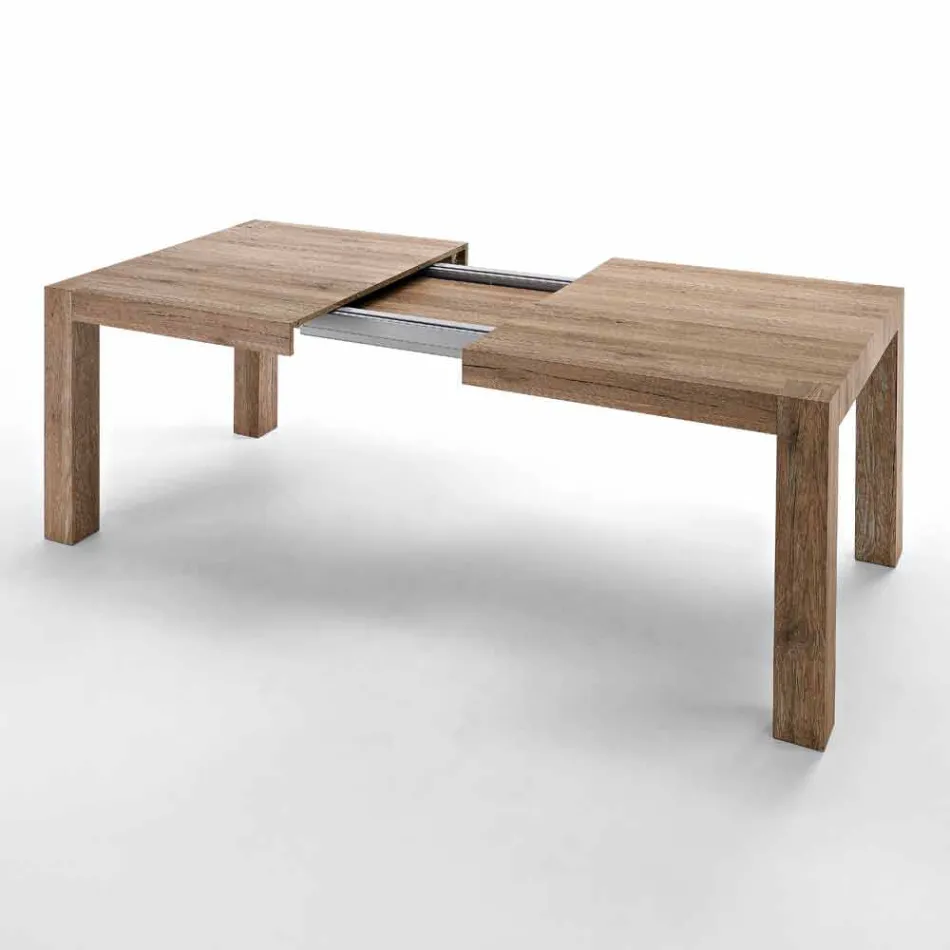 mesa de comedor extensible hasta 320 cm diseño moderno Oky viadurini