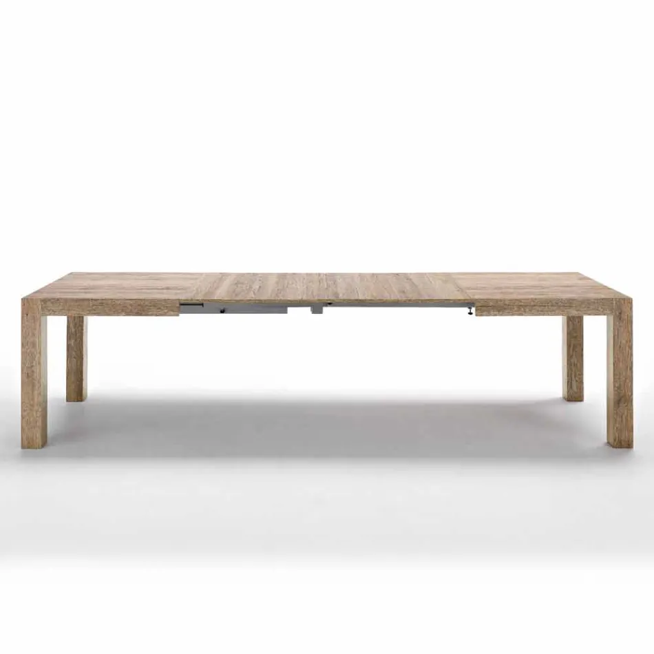 mesa de comedor extensible hasta 320 cm diseño moderno Oky viadurini