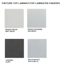 Mesa de comedor extensible hasta 450 cm en laminado Made in Italy - Salentino viadurini