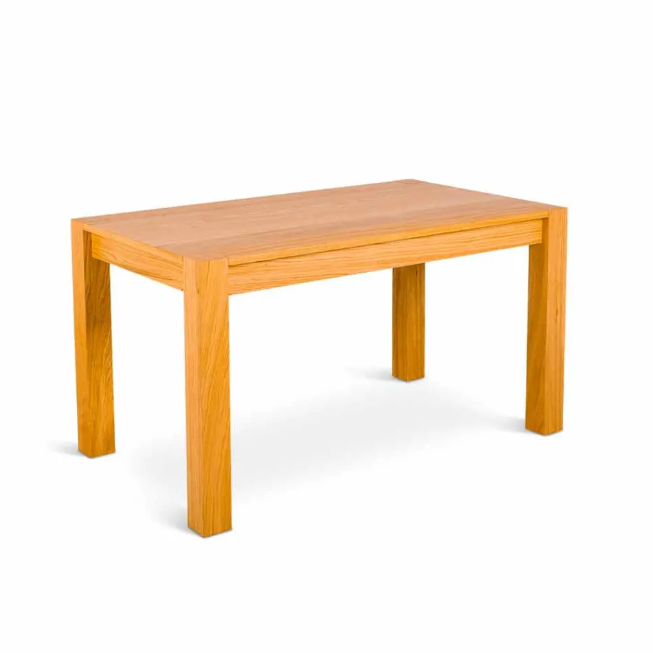 mesa de comedor extensible en el roble Fedro, fabricado en Italia viadurini