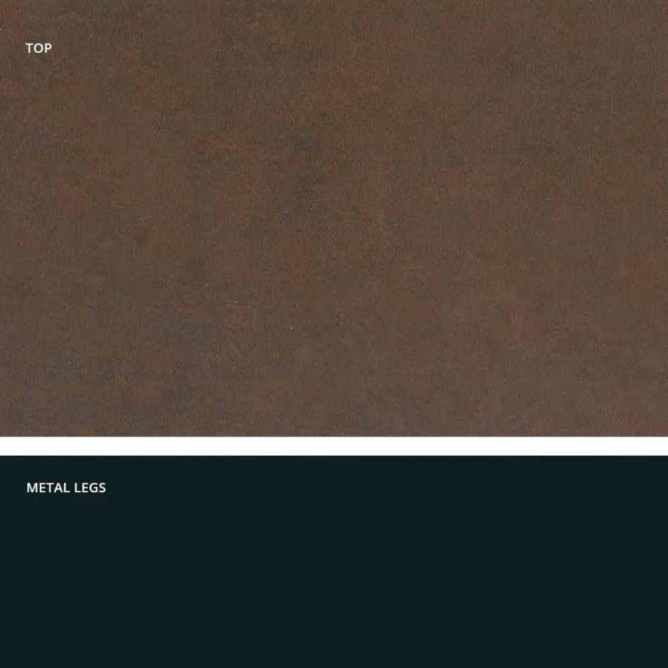 Mesa de comedor de vidrio cerámico extensible hecha en Italia, Wilmer viadurini