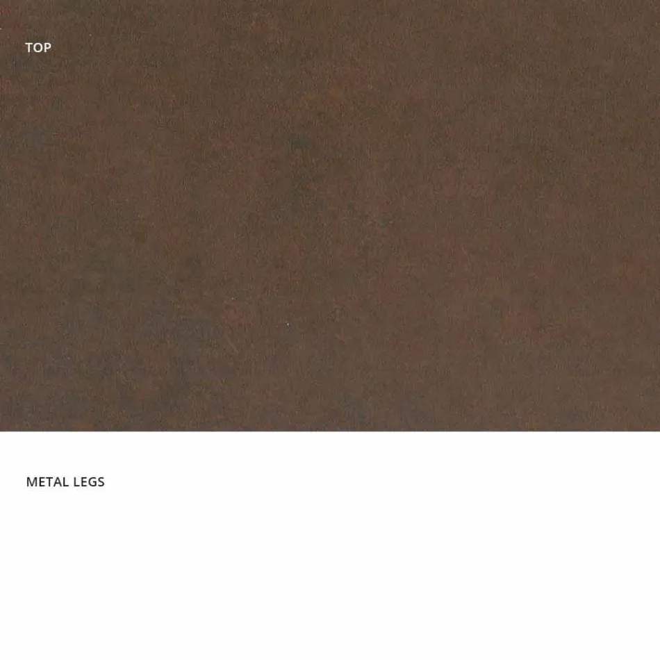 Mesa de comedor de vidrio cerámico extensible hecha en Italia, Wilmer viadurini