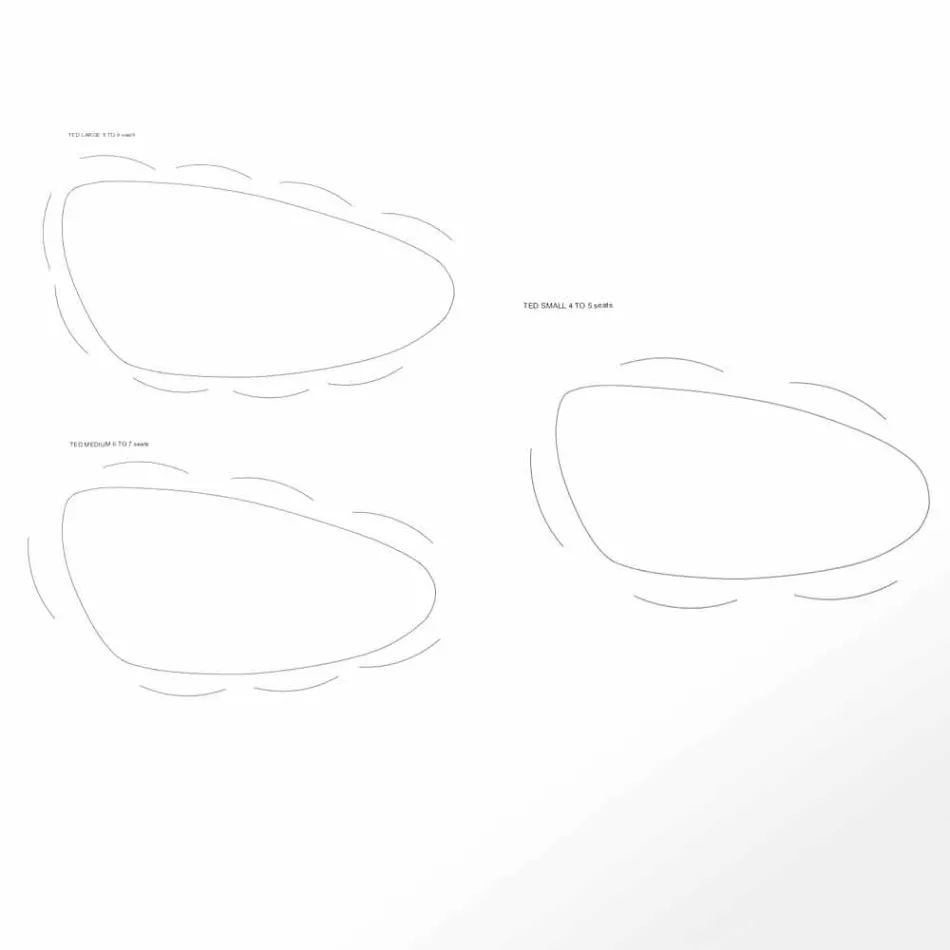 Mesa de comedor artesanal en Hpl y caoba maciza Made in Italy - Roble viadurini