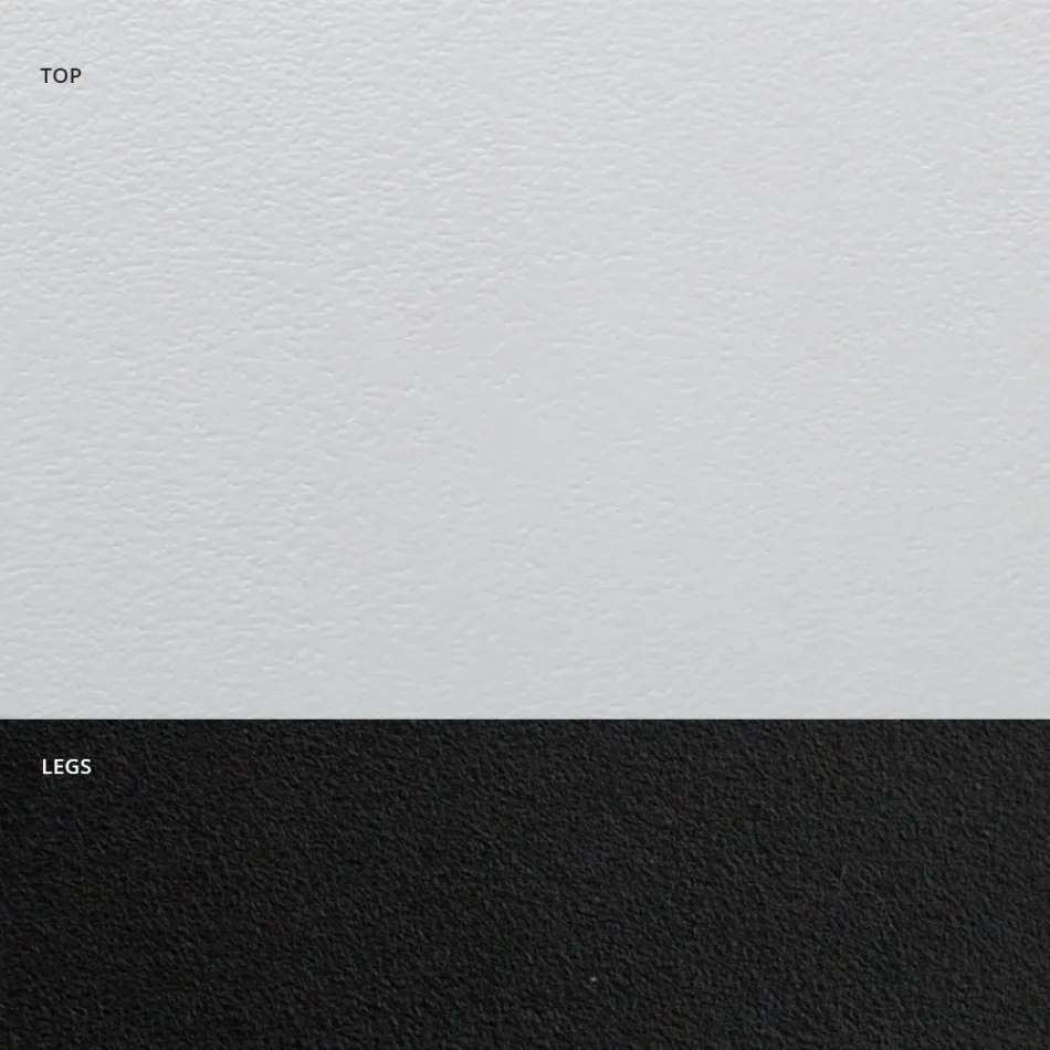 Mesa de comedor con tapa de barril en laminado HPL Made in Italy - Grotta viadurini