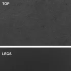 Mesa de comedor con tapa de barril en laminado HPL Made in Italy - Settimmio viadurini