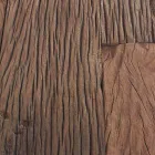 Mesa de comedor Homemotion con tapa de madera y vidrio templado - Blanco viadurini