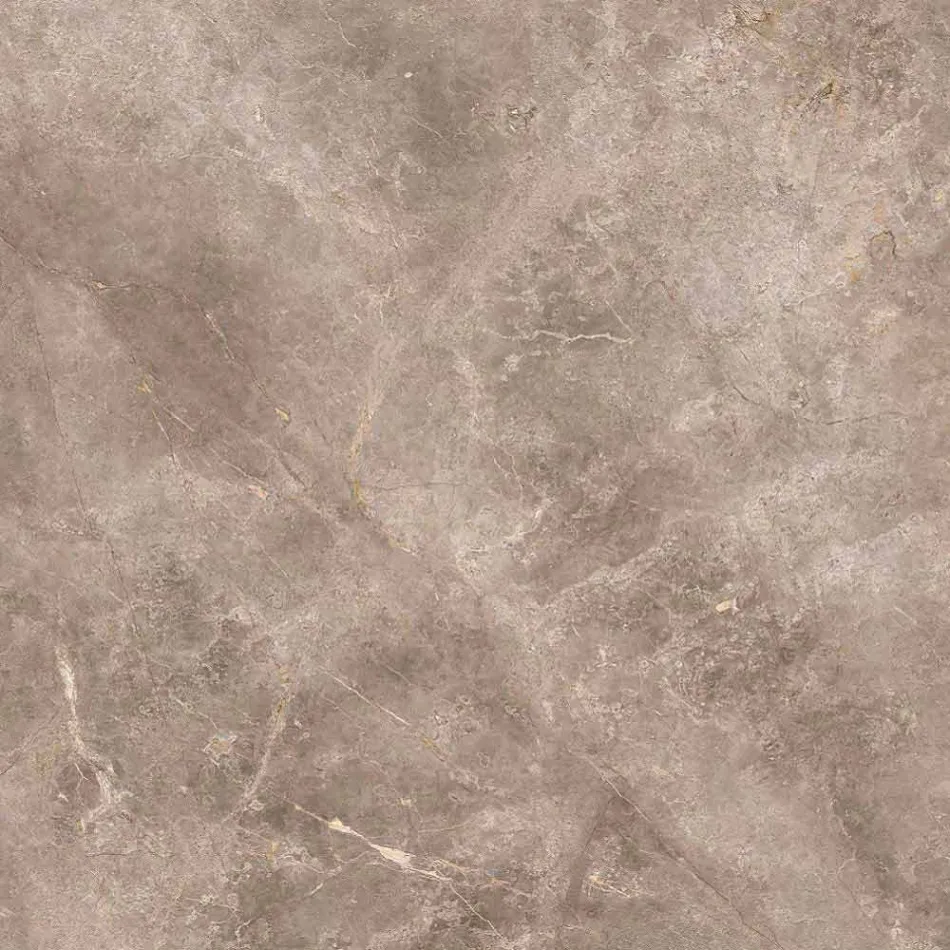 Mesa de comedor de diseño moderno en gres y fresno Made in Italy - Charol viadurini