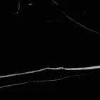 Mesa de comedor de diseño moderno en gres y fresno Made in Italy - Charol viadurini