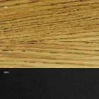 Mesa de comedor chapada con base de acero Made in Italy - Dalmata viadurini