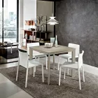 Mesa de Comedor Fenix Extensible hasta 232 Made in Italy - Baviera viadurini