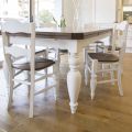 Mesa de comedor de fresno y 4 sillas incluidas Made in Italy - Rafael