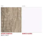 Mesa de comedor de Hpl con base de metal Made in Italy, Precious - Carlino viadurini