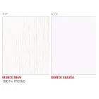 Mesa de comedor de Hpl con base de metal Made in Italy, Precious - Carlino viadurini