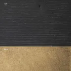 Mesa de comedor en roble anudado y elementos de metal Made in Italy - Giusy viadurini