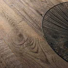 Moderna mesa de comedor de madera maciza hecha en Italia Oncino viadurini