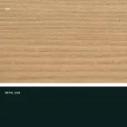 Mesa de comedor en madera MDF y metal moderno hecho en Italia, Dionigi viadurini